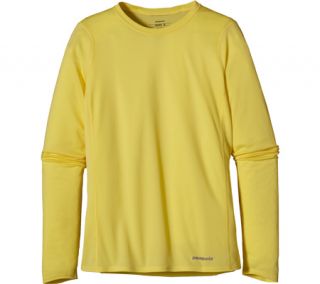 Womens Patagonia Long Sleeve Fore Runner Shirt 23672   Pineapple Long Sleeve Sh
