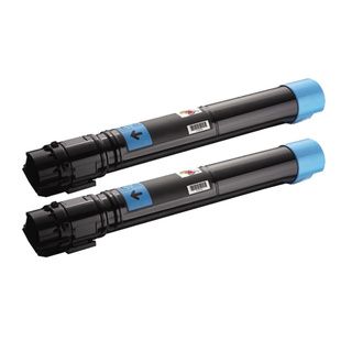 Dell 7130 (330 6138, J5yd2) Cyan High Yield Toner Cartridges (pack Of 2) (CyanPrint yield 20,000 pages at 5 percent coverageNon refillableModel NL 2x Dell 7130 CyanPack of 2We cannot accept returns on this product. )