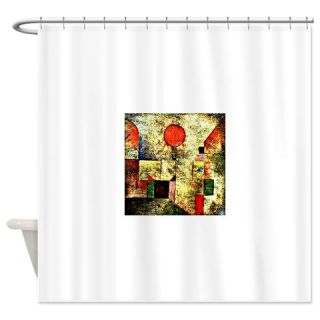  Klee   Red Balloon, painting by Pau Shower Curtain  Use code FREECART at Checkout