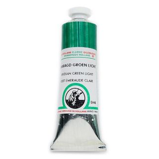 Old Holland Viridian Green Light D46 Classic Oil Color (Viridian green light D46If Old Holland classic colors seem too strong in color mixing, try mixing the colors with a white oil paint first. )