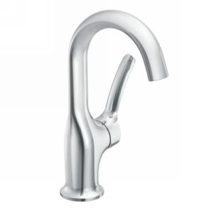 Moen S41707 Fina One Handle Lavatory Faucet with Drain Assembly