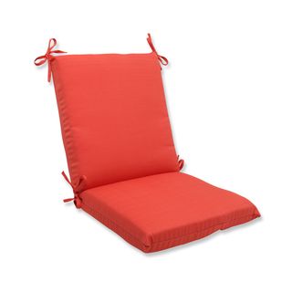 Pillow Perfect Outdoor Coral Squared Corners Chair Cushion (CoralClosure Sewn Seam ClosureEdging Knife EdgeUV Protection Yes Weather Resistant Yes Care instructions Spot Clean or Hand Wash Fabric with Mild Detergent. Dimensions (Seat Portion) 16.5 i
