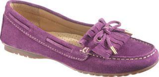 Womens Sebago Meriden Kiltie   Purple Suede Casual Shoes