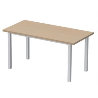 Elan Furniture Port Dining Table PT2TDX 306030S Base Finish Miners Silver, 