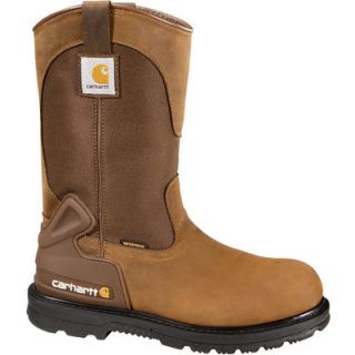 Carhartt Waterproof Steel Toe Wellington Boot   Brown, Size 13, Model# CMP1200