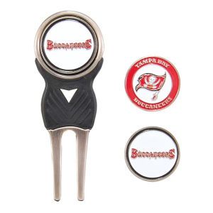 Tampa Bay Buccaneers Team Golf Divot Tool and Markers