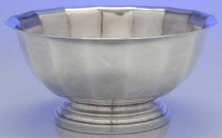Gorham Fluted (Plated,Hollowware,Heritage) Round All Purpose Dish   Silverplate,