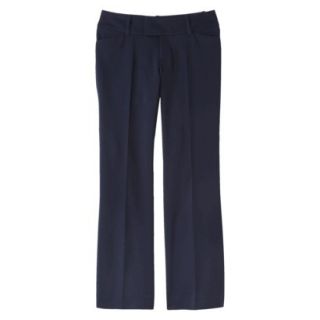Merona Womens Doubleweave Flare Pant (Modern Fit)   Federal Blue   10 Short