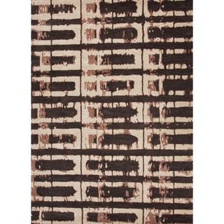 Modern Abstract Wool Tufted Rug (36 X 56)