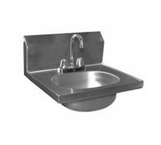Eagle Group Wall Mount Hand Sink   Goose Neck Faucet, 16.5x18 7/8x14.25