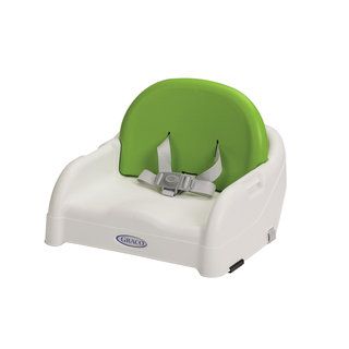 Graco Adjustable back Toddler Booster Chair In Parrot Green