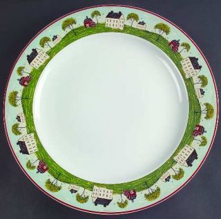 Sakura Country Life 12 Chop Plate/Round Platter, Fine China Dinnerware   Warren