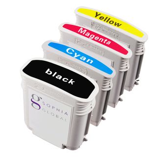 Sophia Global Remanufactured Cartridges For Hp 940xl Black Cyan Magenta Yellow. (multiPrint yield up to 1,400 pagesModel 1eaHP940XLBCMYPack of 4We cannot accept returns on this product. )