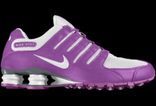 Nike Shox NZ iD Custom (Wide) Kids Shoes (3.5y 6y)   Purple
