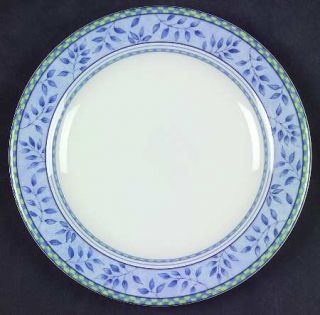 Royal Doulton Rivoli Bread & Butter Plate, Fine China Dinnerware   Blue Checks&L