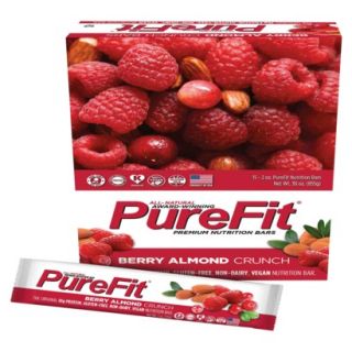 PureFit Nutrition Bars Berry Almond Crunch   15 Pack