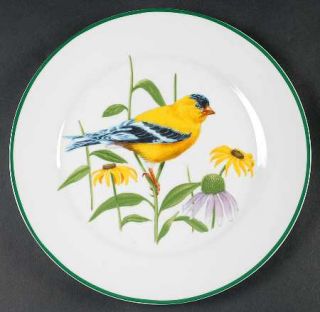 National Wildlife Federation Wfe3 Dinner Plate, Fine China Dinnerware   Birds, F