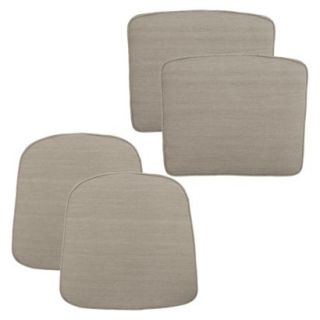 Outdoor Patio Cushion Set Threshold 4 Piece Tan for, Loft Collection