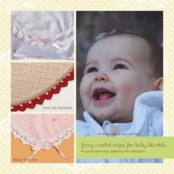Ammees Babies fancy Crochet Edges For Baby Blankets