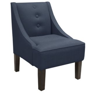 Skyline Furniture Swoop Armchair 74 1LNN Color Navy