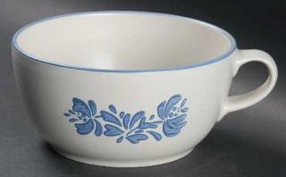 Pfaltzgraff Yorktowne (Usa) 24 Oz Large Soup Mug, Fine China Dinnerware   Blue F