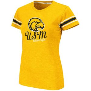 Southern Mississippi Golden Eagles Colosseum NCAA Womens Backspin Crew T Shirt