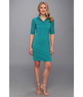 T Tahari Asher Dress Womens Dress (Green)