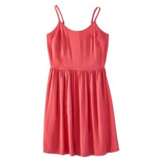 Mossimo Supply Co. Juniors Easy Waist Dress   Bright Coral XL(15 17)