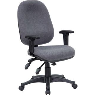 FlashFurniture Fabric Computer Office Chair BT66 Fabric Gray, Arms Height a