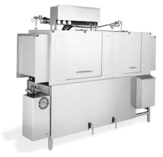 Jackson High Temperature Conveyor Type Dishwasher w/ 248 Racks Per Hour, 230/1 V