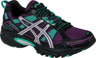 Womens ASICS GEL Venture® 4   Boysenberry/Lightning/Mint Running Sneakers