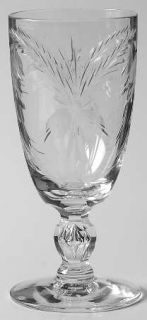 Tiffin Franciscan Astrid Juice Glass   Stem #17377, Cut