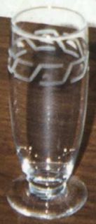 Reizart Elegance Clear Reizart(Greek Key Design) Juice Glass   Stem# 270,Clear,