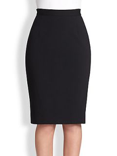 Raoul Pencil Skirt   Black