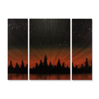Justin Strom At Days End Wall Hanging (LargeSubject LandscapesImage dimensions 23.5 inches high x 34 inches wide x 1 inches deep )