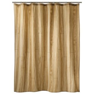 Too By Blu Dot Wood Texture Chuck Shower Curtain   72x72