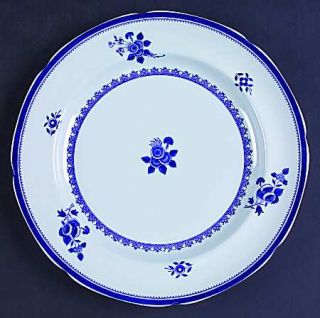 Spode Gloucester Blue (No Trim) Dinner Plate, Fine China Dinnerware   Fine/New S