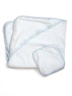 Royal Baby Infants Two Piece Towel Set   Blue