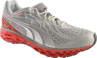 Mens PUMA BioWeb Elite   Highrise/Puma Silver/Flame Scarlet Running