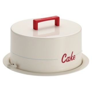 Cake Boss Serveware Metal Cake Carrier with Cake message