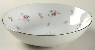 Harmony House China Lorraine Coupe Cereal Bowl, Fine China Dinnerware   Pink Flo