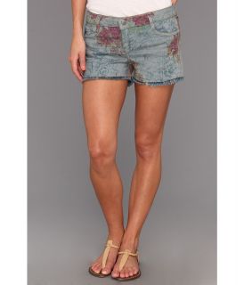 Bleulab Reversible 8 Pocket Short in Cabana Rose/Purple Haze Womens Shorts (Pewter)