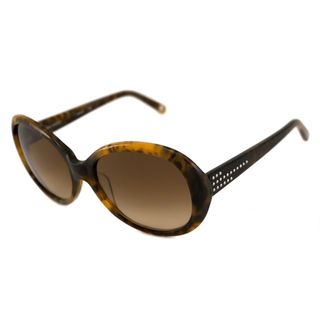 Nine West Womens Nw503s Oval Blonde Tortoise/brown Sunglasses