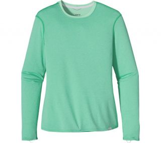 Womens Patagonia Capilene® 3 MW Crew   Desert Turquoise   Atoll Aqua X Dye