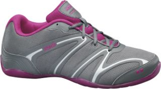 Womens Ryka Rhythmic+   Steel Grey/Berry/Chrome Silver Lace Up Shoes