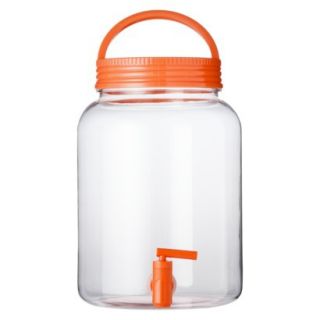 Mason Beverage Dispenser with Spigot   Mandarin (5.7 liter)