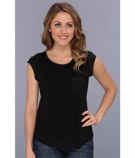 Calvin Klein T Shirt w/ 1 Pocket Womens T Shirt (Black)
