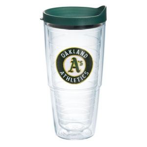 Oakland Athletics Tervis Tumbler 24oz Tumbler TT w/ Lid