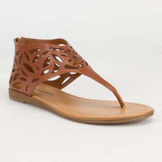 Salwa Womens Sandals Dark Tan In Sizes 9, 6.5, 7.5, 7, 6, 8.5,