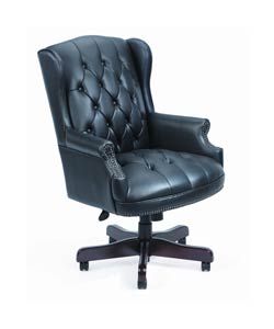 Boss Black Traditional High back Executive Chair (24.5 W x 31 HSeat height 19 22 adjustable height Overall 30 W x 32 D x 41 44 adjustable height Please note orders of 4 or more chairs will ship with a freight carrier, and are not traceable via UPS. Ple